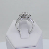 Three Stone & Princess Ring