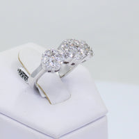 Sortija Set Flowery Diamond 14kt