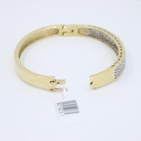 Diamonds Thick Bangle