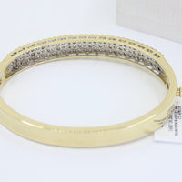 Diamonds Thick Bangle