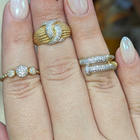 Anillo Micropave 3 Circulos