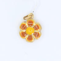 Charm Flor Anaranjada