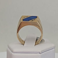 Anillo Lapislazuli y Brillantes