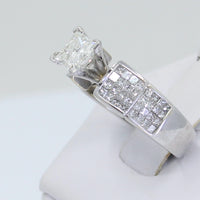 Princess Cut Solitaire