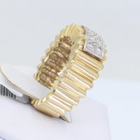Ridge Gold Ring