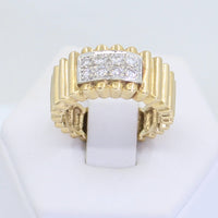 Ridge Gold Ring