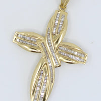 Cruz Diamantes Swirl Baguettes