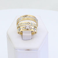 Adoration Wedding Trio 14kt