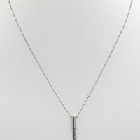 Cadena Oro Blanco con Burla