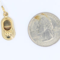 Charm Zapatito Bebé Oro