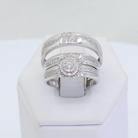 Endearment Trio Wedding Set