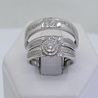 Endearment Trio Wedding Set