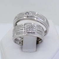 Serenity Trio Wedding Set