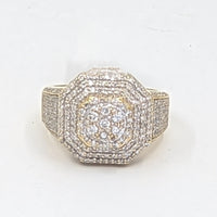 Sortija Hombre Diamantes 10KT
