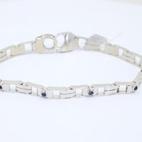 Pulsera Caballero Fancy Safiros