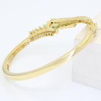 Bangle Esmeralda & Diamantes
