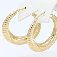 Argollas Midi con Textura
