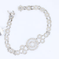 Circle Set Tennis Bracelet