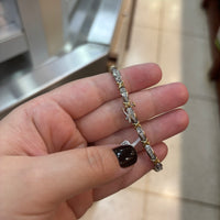 Gold X Tennis Bracelet