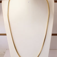 Cadena Franco 14kt 24''L