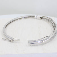 Diamond Swirl Bangle
