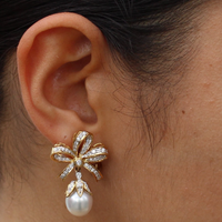 Bow Vintage Earrings