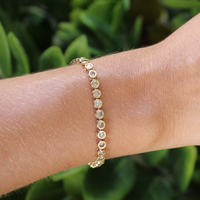 Circle Tennis Bracelet