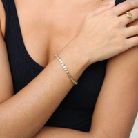 Circle Tennis Bracelet