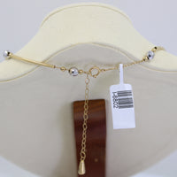 Gargantilla Tubo Dos Tonos