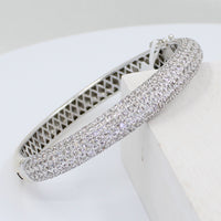 Pave Diamonds Bangle