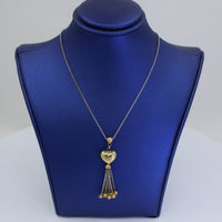 Heart Fountain Necklace