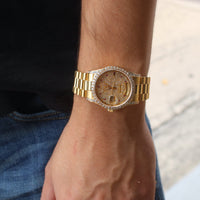 AUTHENTIC Rolex Day-Date "President" 18kt