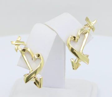 Aretes Tiffany & Co. 18KT Corazon