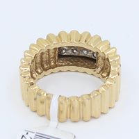 Ridge Gold Ring