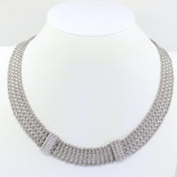 Gargantilla Mesh Chain 18kt