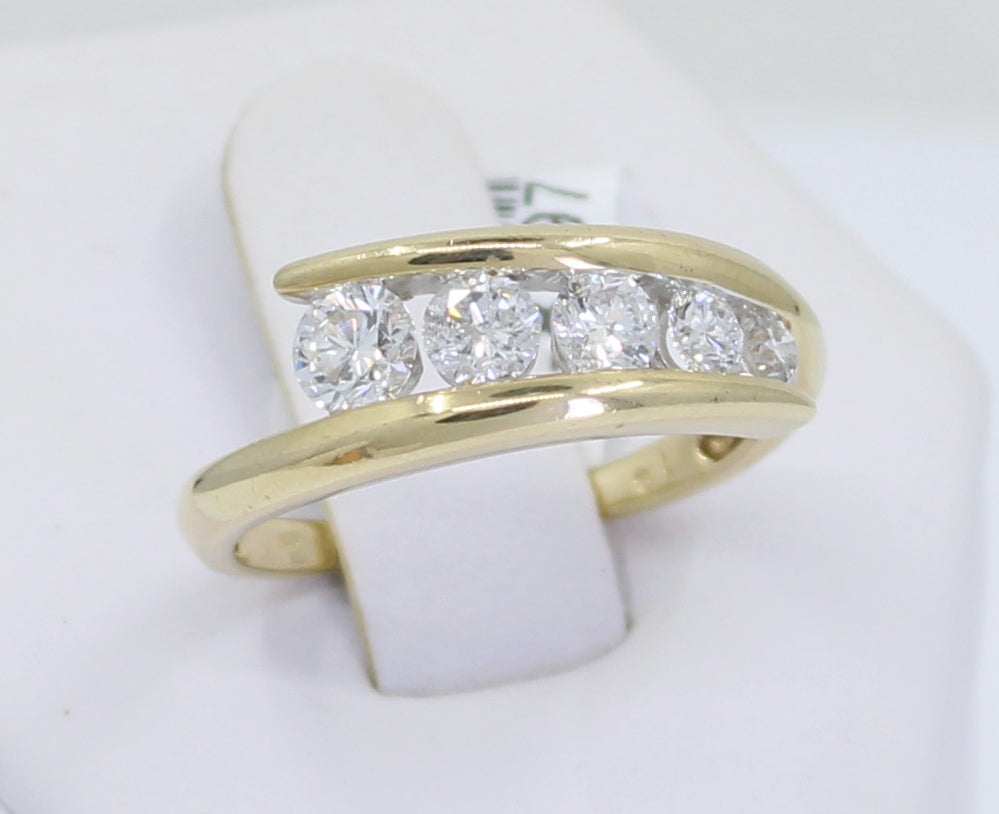 Diamond Gradient Ring