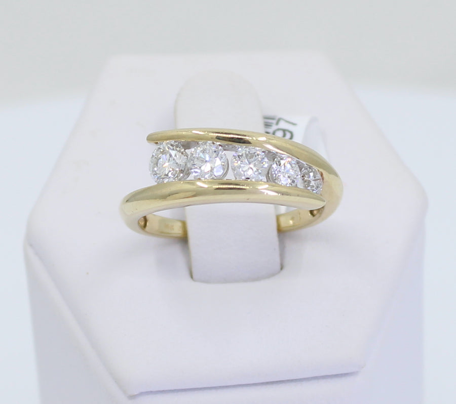 Diamond Gradient Ring