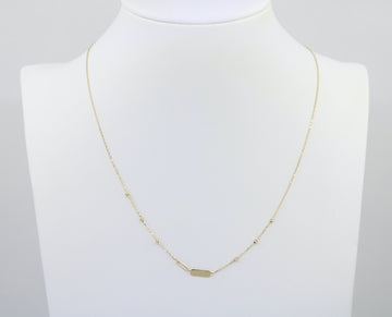 ID Layer Necklace 14kt