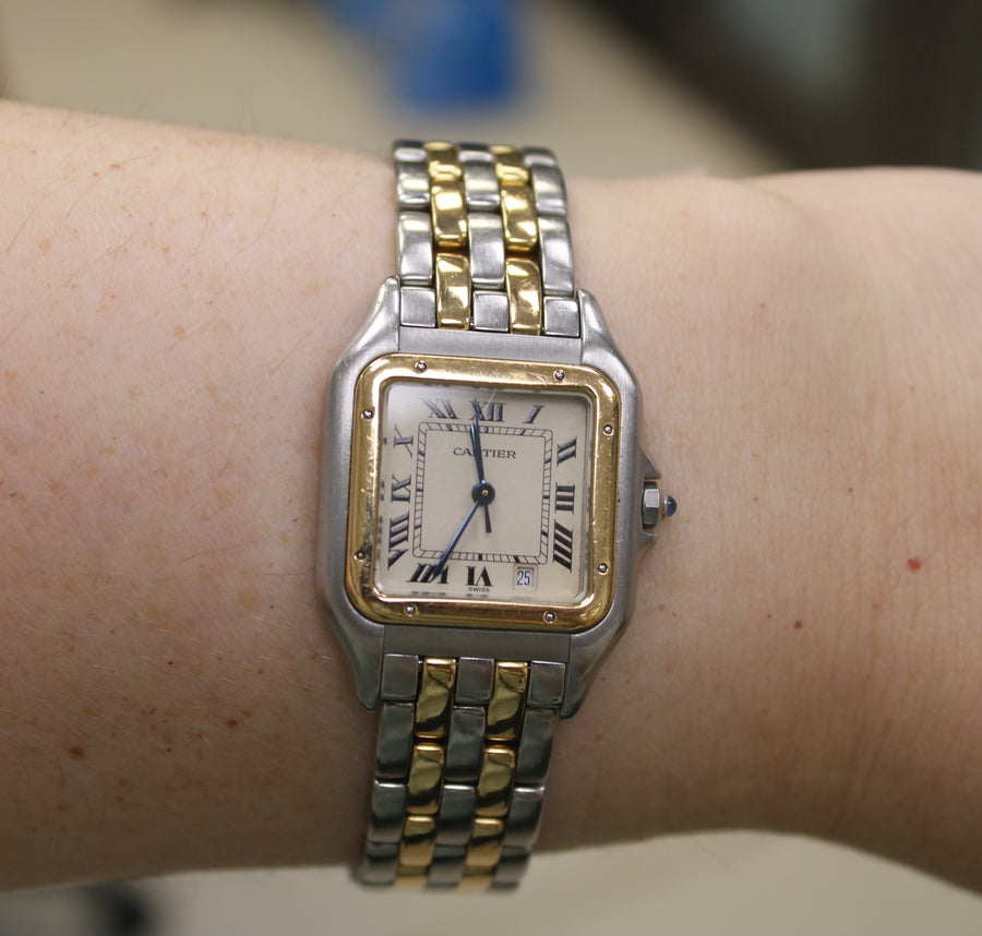 Cartier Panthere Mid Size Dos tonos
