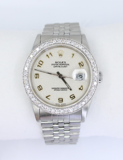 Rolex Datejust Diamond Bezel